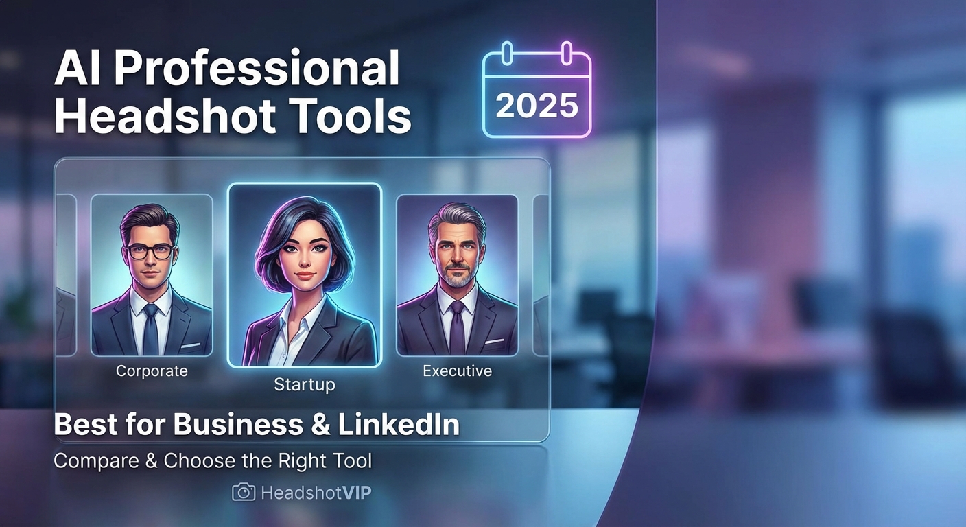 Best AI professional headshot tools for business in 2025
