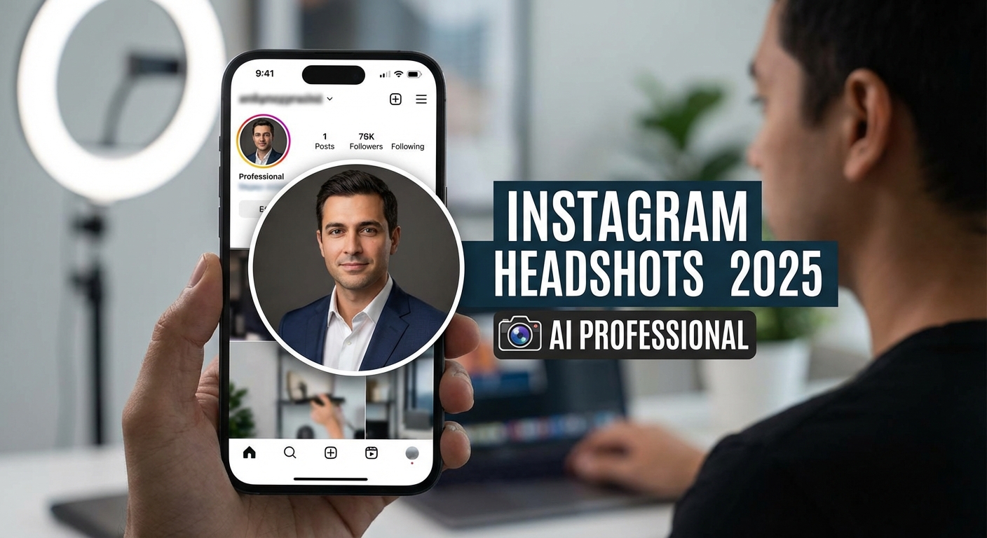 Create AI professional headshots for Instagram in 2025