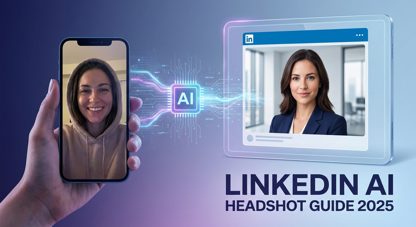 Create an AI professional headshot for LinkedIn (2025 guide)