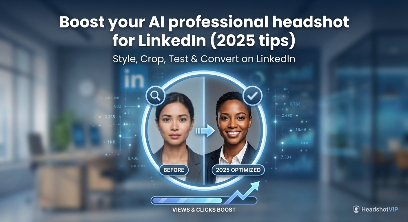 Boost your AI professional headshot for LinkedIn (2025 tips)