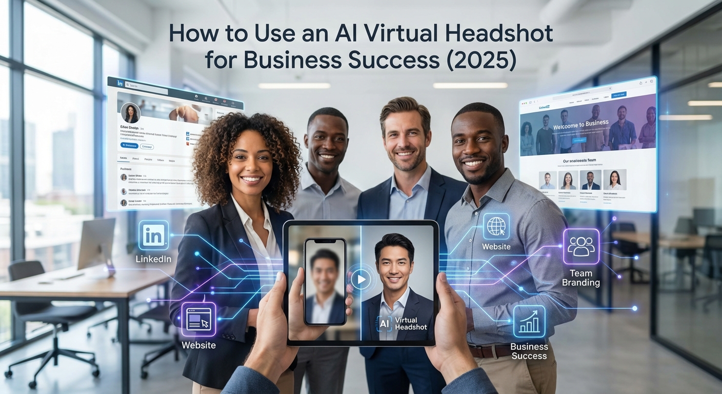 How to Use an AI Virtual Headshot for Business Success (2025)