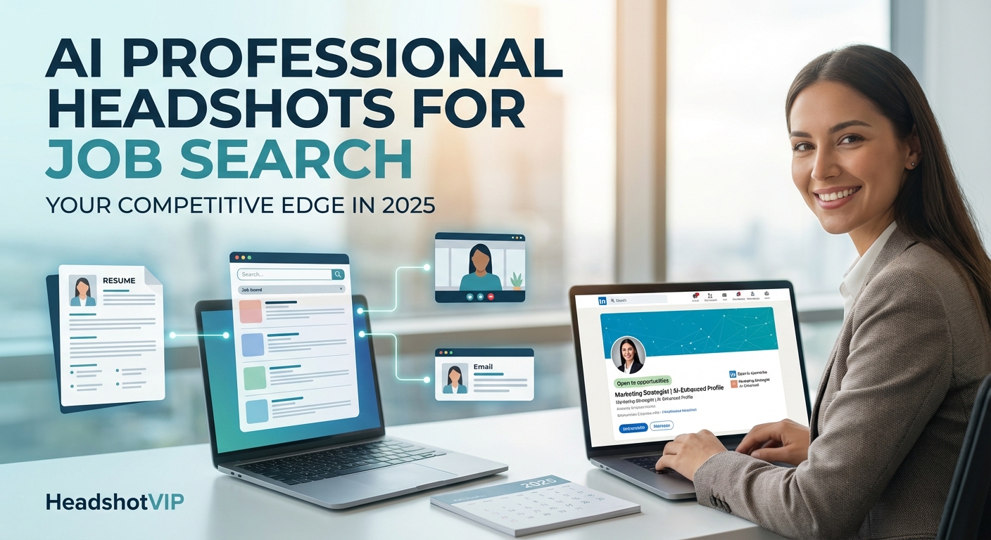 How to Use an AI Professional Headshot for Job Search (2025)