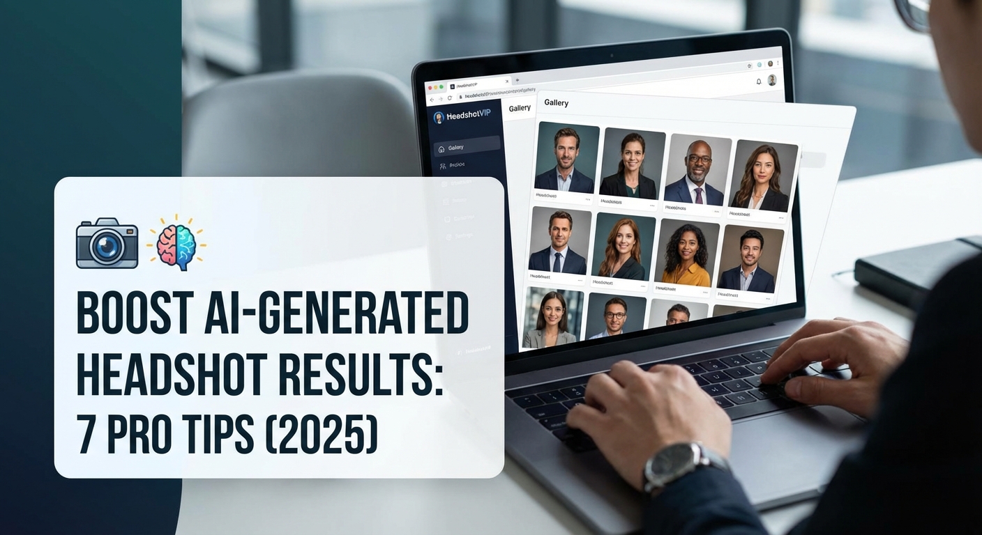 Boost AI-generated headshot results with 7 pro tips (2025)