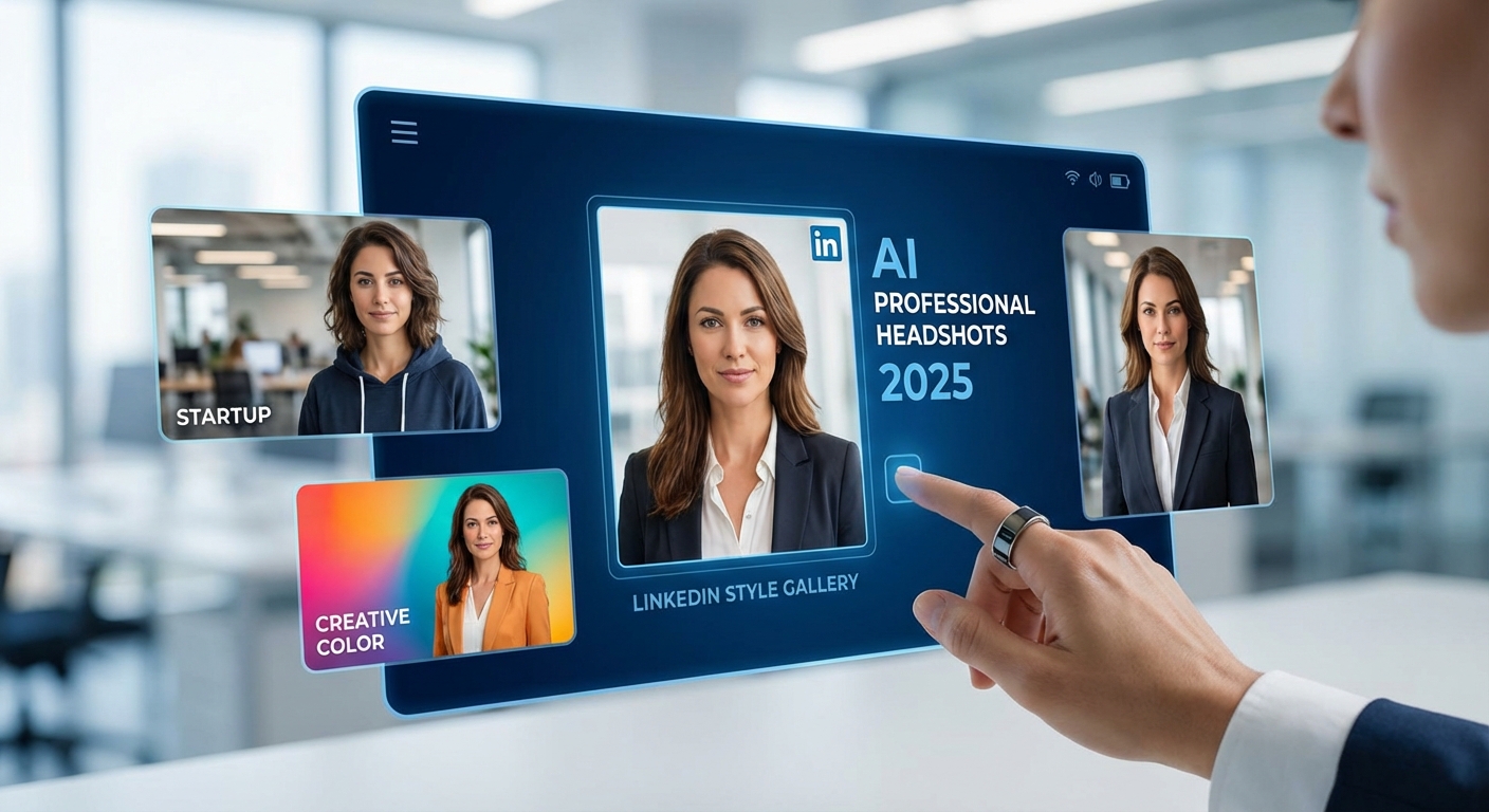 AI professional headshot examples & ideas for LinkedIn (2025)